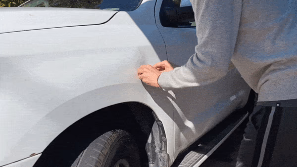 cumuul car dent puller tool removing dent from car