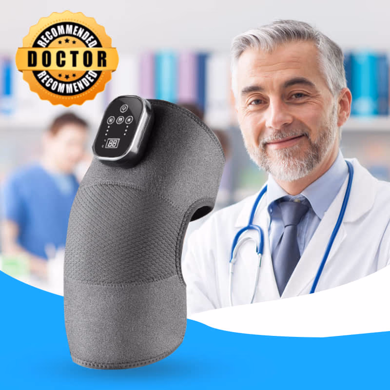 easeflex kneemassager with doctor recommendation badge