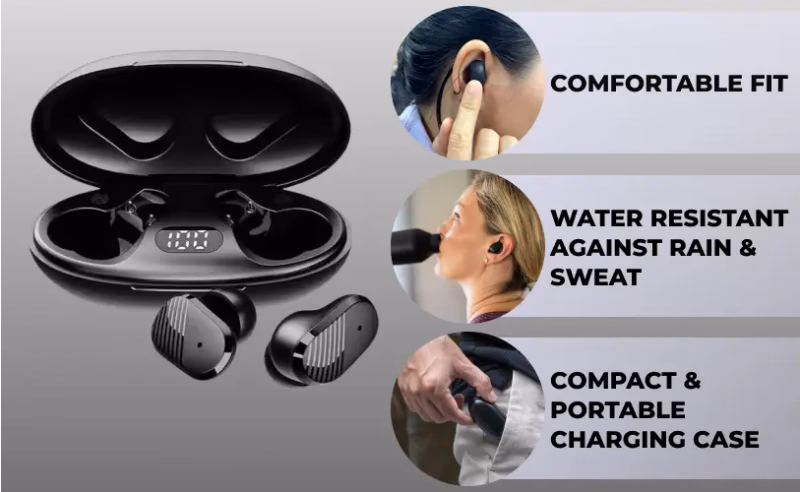 echo labs earbuds with features