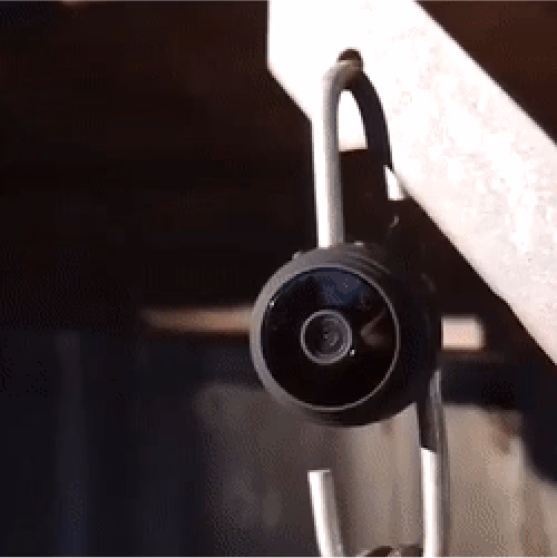 guardhouse watcheye camera mounted outdoors