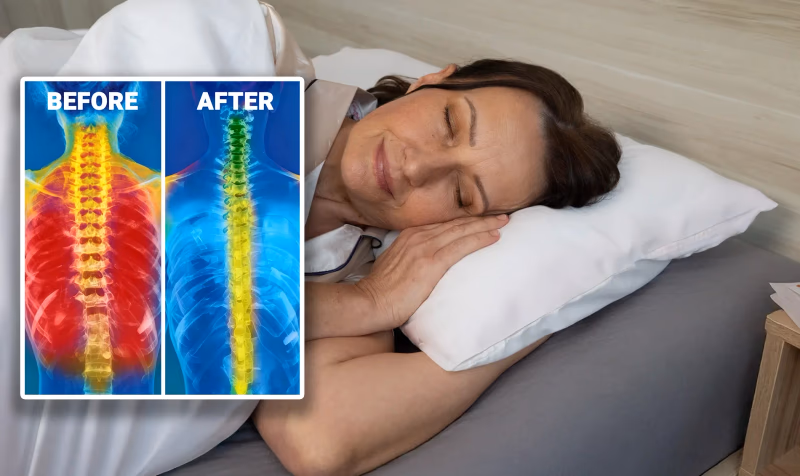 heal naturally grounding sheets before and after spine compa