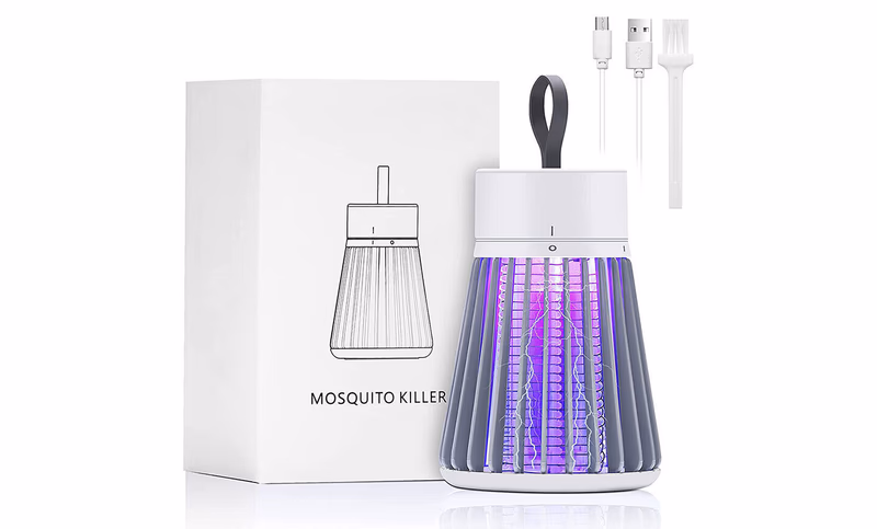 mosqishock mosquito killer with box and accessories