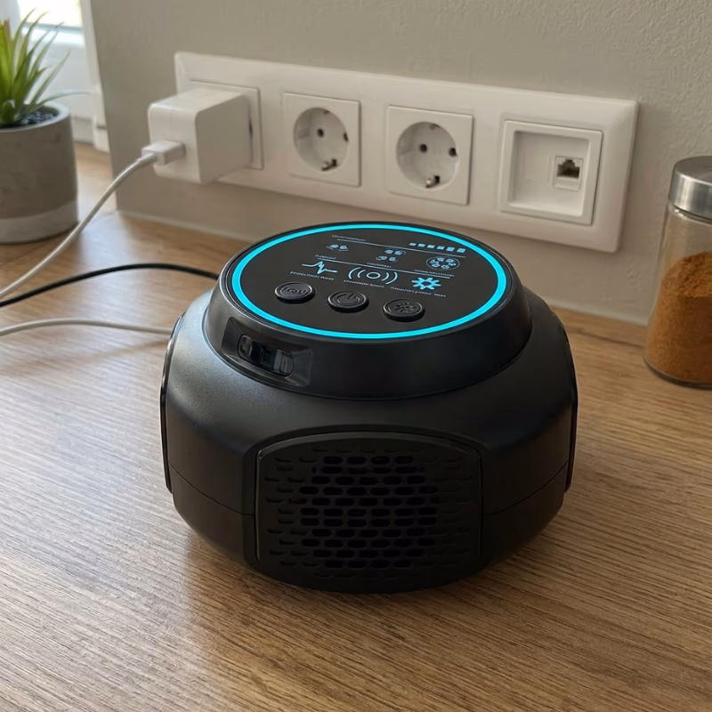 pest defence pro device plugged into wall outlet