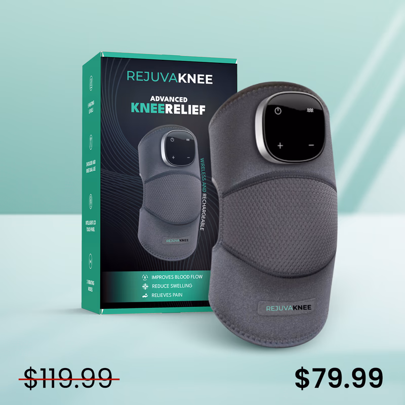 rejuvaknee device and box with sale price
