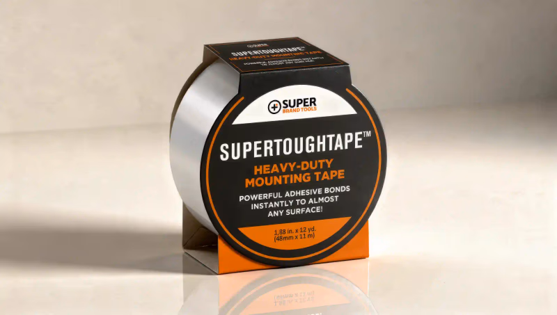 supertoughtape heavy duty mounting tape roll