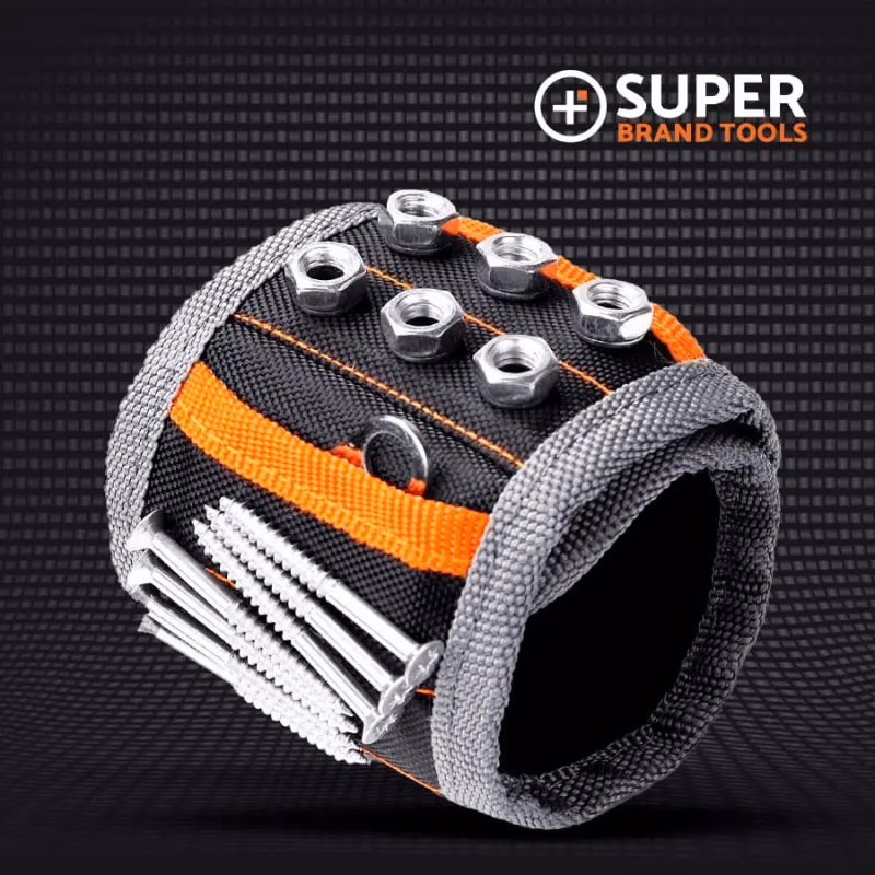 superwristband with nuts and screws