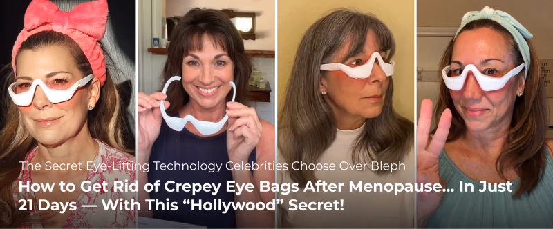 women using renewa eyelift device