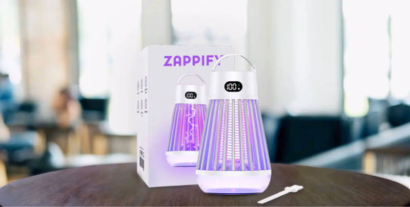 zappify bug zapper with box