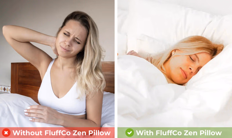 zenfluffsleep pillow comparison